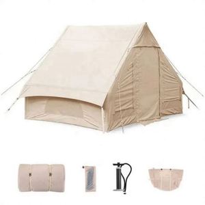 Carpa Familiar para Acampar al Aire Libre, Resistente al Viento, para las Cuatro Estaciones, con Postes de Fibra de Vidrio, Apertura Automática Rápida, Tela Oxford Impermeable - Product Image 4