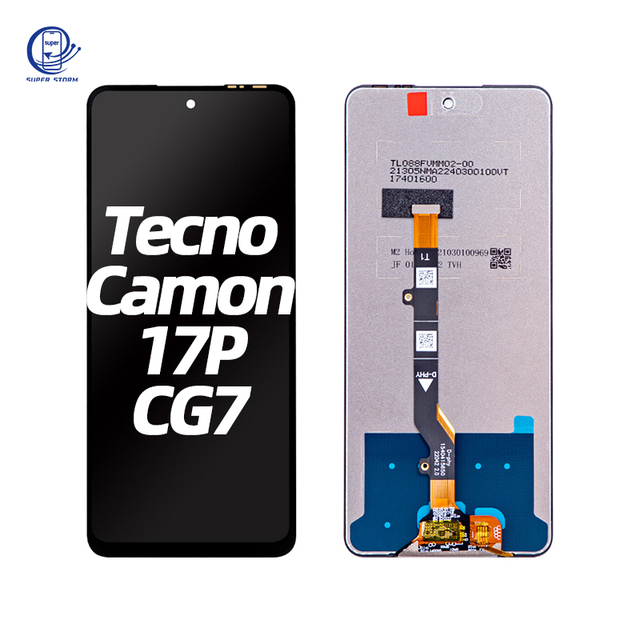 For Tecno Camon 17P CG7 Mobile Phone LCD Touch Screen for Tecno CG7 LCD Display Screen Replacement LCD Screen for TECNO