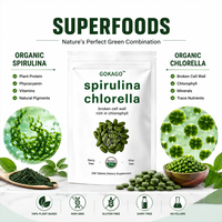 Poudre de Chlorella Vulgaris et Spiruline Pure Premium en Vrac – Complément Nutritionnel pour Smoothies, Pâtisseries, Aliments pour Animaux et Extraits Végétaux pour la Santé