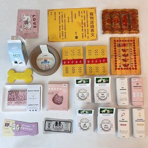 <b>Pet</b> Sacrificial Supplies Dog Cat Head 7th Anniversary Paper Money Burning Paper Funeral Death Paper Tied Paradise Money - Product Image 1