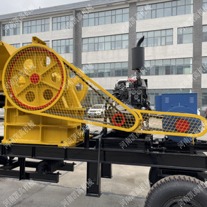 Bán Chạy Nhất Thiết Bị Di Động Máy Nghiền Hàm Pe300x500 Máy Nghiền Hàm Động Cơ Diesel Điều Khiển Crushable Vật Liệu Cứng - Product Image 3