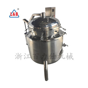 Cuve de cuisson sous pression industrielle automatique pour la préparation de bœuf et de soupes, marmite de cuisson sous pression en acier inoxydable - Product Image 3