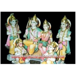 Estatua de Darbar excelente, Blanco Ram - Product Image 1