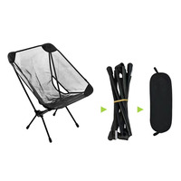 Chaise pliante en aluminium avec tissu, pour camping, plage, randonnée, pêche, jardin, extérieur, salon, salle de sport
