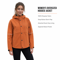 Parka d'hiver pour femme à capuche, couleur unie, fermeture éclair, veste streetwear, vêtements d'extérieur, mode décontractée automne, fournisseur en gros
