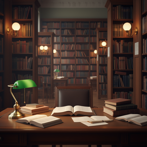 T-shirt Stairway To Knowledge, design grafico blu scuro, abbigliamento casual da uomo - Product Image 3