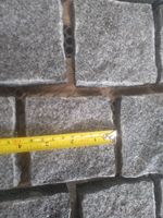 Dalles de pavés en granit gris de Chine, moins chères, finition naturelle sur cinq côtés, motif brique, pour allées, jardins, extérieur et usage industriel