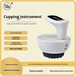 Elektrisches ABS Gua Sha Schröpfmassagegerät mit Unterdruck und Heißkompresse für Ganzkörper-Bauchmassage zur Meridianfreisetzung - Product Image 4