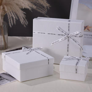 Kostenlose Maßanfertigung Fliege-Geschenkbox Hochzeitsgeschenkbox Karton Geburtstagsgeschenkbox Geschenkbox mit Deckel und Boden - Product Image 2