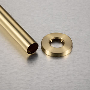 JOYHOO Bronze gebürsteter geruchsfester Beckenabfluss zylindrischer T-Fass Siphon für Badewanne und Badezimmer Waschbecken Waschständer-Sieb - Product Image 6