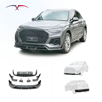 Kit carrosserie en fibre de carbone pour Audi Q5 Q5L SQ5 : pare-chocs avant, diffuseur arrière, séparateur avant, embout d'échappement 2021-2025