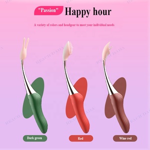 เครื่องสั่นกระตุ้นจุดจีทรงพลัง 10 ระดับความถี่ ชาร์จผ่าน USB กันน้ำได้ทุกวัน เสียงเบา 40 เดซิเบล ได้รับการรับรองมาตรฐาน CE สำหรับการช่วยตัวเองของผู้หญิง - Product Image 5