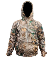 Vêtements de Chasse Camouflage T-shirt Pêche Veste Camo Real Tree Chemise Cachette Forestière Gibier d'Eau Canard Chasse Sweat à Capuche Homme
