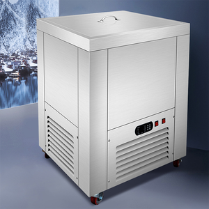 Machine automatique de fabrication de grands blocs de glace en acier inoxydable avec 1 moule transparent pour blocs de glace - Product Image 2