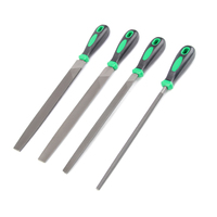 Ensemble de 4 limes à bois en plastique bicolores WYNN'S