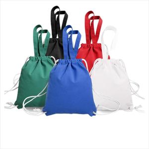 Manufacturer Custom Polyester Sports Backpack Promotional Drawstring Bags