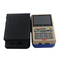 Buscador de Señal Satelital con Decodificación de Hardware H.265, Medidor de Señal Satelital Digital DVB-S2, Pantalla LCD de 3.5 Pulgadas para Ajustar la Antena Parabólica