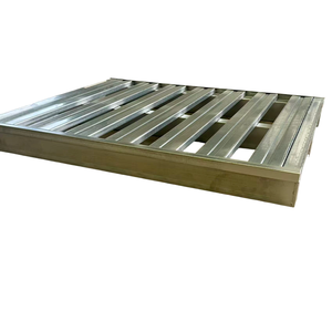 Palé de carretilla elevadora de acero resistente de alta calidad más vendidos para transporte de almacén - Product Image 3