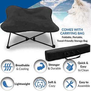 Переносная кровать для поднятой собаки, складная раскладушка для собак, кровать для кемпинга, приподнятая кровать для собак - Product Image 2