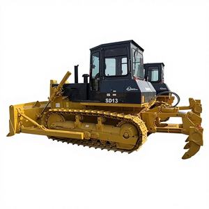 Bulldozer sur chenilles d'occasion Shantui SD13, 13 tonnes, moteur Cummins, capacité de bêchage 3,16 m, puissance 105 kW, pour routes rurales africaines - Product Image 1