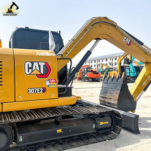 Excavatrice compacte CAT 307E2 d'occasion, polyvalente et économique, pour la manutention et l'excavation dans les espaces restreints - Product Image 2