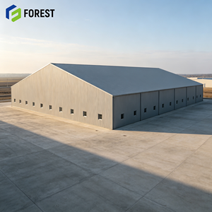 Almacén Logístico Modular de Acero Estructural Resistente a la Intemperie, Depósito Industrial Prefabricado de Alta Resistencia - Product Image 1