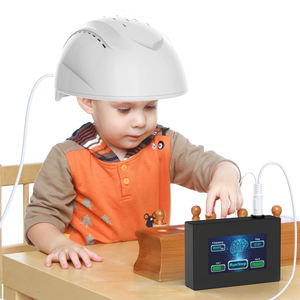 Suyzeko Brain <strong>Emotion</strong> <strong>Disorder</strong> Stimulate 810nm 1070nm Neuron Energy Boost Infrared Light Therapy Helmet for Children Autism - Product Image 1