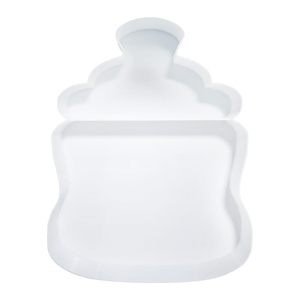 Tabla de Charcutería Elástica en Forma de Botella, Blanca, Rectangular, Multifuncional, Decorativa, para Regalo de Baby Shower - Product Image 3