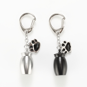 Grosir anjing kremasi hewan peliharaan guci untuk abu liontin hewan peliharaan gantungan kunci - Product Image 4
