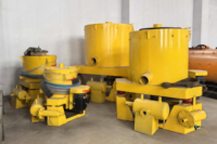 Concentrateur centrifuge Knelson pour l'extraction d'or à petite échelle STLB20 STLB30 0,5-3t/h, portable, pour la récupération d'or alluvionnaire