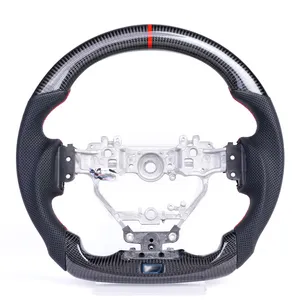 Good Price 100% Real Carbon Fiber Steering Wheel fit for Lexus IS 250 300 NX ISF CT GSF LED RPM Car Steering Wheel