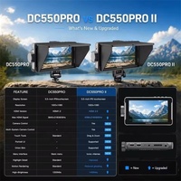 Monitor de Cámara Portátil Viltrox DC-550 Pro II de 5.5 Pulgadas HD, Pantalla IPS de 1400 Nits y 5.5 Pulgadas con Control Táctil Completo