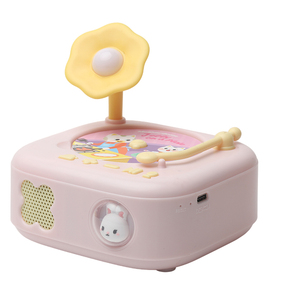 Reproductor de Tarjetas Fonográficas para Bebés, Personalizable, Portátil, Grabable, Máquina de Cuentos para Niños Pequeños con Luz Nocturna - Product Image 1