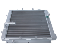 Radiateur d'excavatrice JSY SK200-5/6 à prix d'usine, refroidisseur d'huile hydraulique en aluminium pour échangeur de chaleur de refroidissement d'huile industriel Kobelco