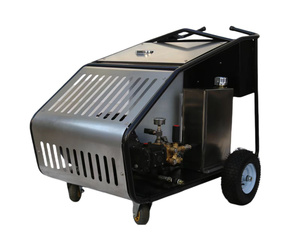 <span class=keywords><strong>Nettoyeur</strong></span> <span class=keywords><strong>haute</strong></span> <span class=keywords><strong>pression</strong></span> industriel diesel à <span class=keywords><strong>eau</strong></span> <span class=keywords><strong>chaude</strong></span> 200 bars, 18 L/min, neuf, 5,5 kW, sans résidus, pour les stations de lavage automobile - Product Image 1