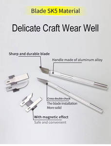 Ensemble <span class=keywords><strong>de</strong></span> couteaux <span class=keywords><strong>de</strong></span> charpentier <span class=keywords><strong>en</strong></span> alliage d'aluminium durable Couteaux à découper à la main pour la sculpture sur <span class=keywords><strong>bois</strong></span> et le travail du <span class=keywords><strong>bois</strong></span> - Product Image 3