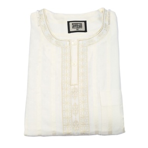 Hochwertige Männer Abaya Ethnic Thobe für AL ASEEL Brand Kurzarm Summer Thobe - Product Image 1