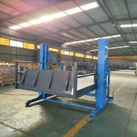 Plateforme de chargement mobile pour camions conteneurs, rampe de déchargement hydraulique pour camions conteneurs