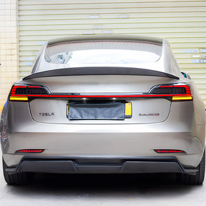 ไฟท้าย LED แบบไดนามิกสำหรับรถยนต์ <span class=keywords><strong>Tesla</strong></span> <span class=keywords><strong>Model</strong></span> <span class=keywords><strong>3</strong></span> ปี 2019-2023 ชุดไฟถอยหลัง 100W อุปกรณ์ตกแต่งรถยนต์ใหม่ - Product Image 2