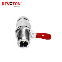 Parafoudre coaxial intégré N mâle vers N femelle 0-6 GHz pour montage sur panneau