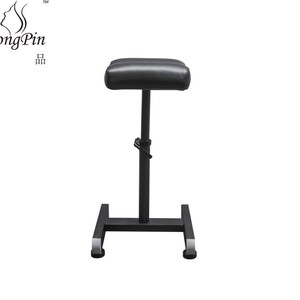 Dongpin Beauty <b>Adjustable</b> <b>Stool</b> Black PVC Metal Frame 3711 For Tattoo Salon Use - Product Image 3