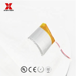 유연한 <span class=keywords><strong>lipo</strong></span> 곡선 배터리 3.7v 350mah 403030 곡선 모양 충전식 배터리