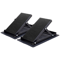Wellshow Sport Planche inclinée réglable en acier, antidérapante et durable, pour squats, yoga et étirements des mollets
