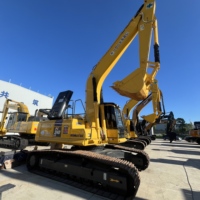 Excavatrice sur chenilles Komatsu PC240LC d'occasion, modèle 2024, système hydraulique d'origine japonaise, moteur robuste pour mines et carrières