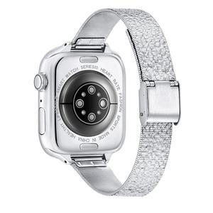 Correa de Malla Milanesa de Acero Inoxidable Transpirable para Smartwatch, Venta al por Mayor de Fábrica, Liberación Rápida Ultra Inteligente, 38-44mm - Product Image 3