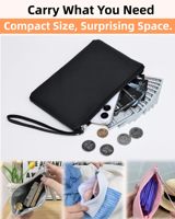 Petite pochette zippée personnalisée, mini trousse de maquillage pour sac à main, rouge à lèvres, cosmétiques, organiseur de maquillage de voyage