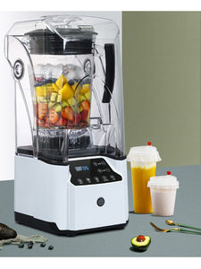 100% Motor tembaga 2,2 l botol 2200W tugas berat <span class=keywords><strong>Blender</strong></span> Smoothie mesin es makanan <span class=keywords><strong>Blender</strong></span> prosesor makanan dengan penutup kebisingan - Product Image 4