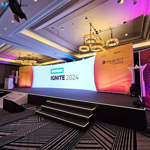 Hiệu suất cao xách tay p2.6 p2.9 p3.9 LED cho thuê Bảng điều khiển hiển thị trong nhà HD p3.91 buổi hòa nhạc LED hiển thị video tường - Product Image 5