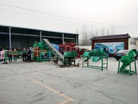 4-10 Machine de fabrication de briques de verrouillage M7mi Machine de fabrication de blocs de terre de boue de verrouillage automatique
