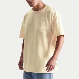 Camiseta Extra Grande de Primera Calidad, 220 GSM, 100% Algodón, Lisa, para Hombre, de Alta Calidad, Hombros Caídos, Corte Holgado Informal - Product Image 1